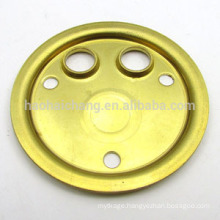 Heating element adapter flange with ISO quality assurance